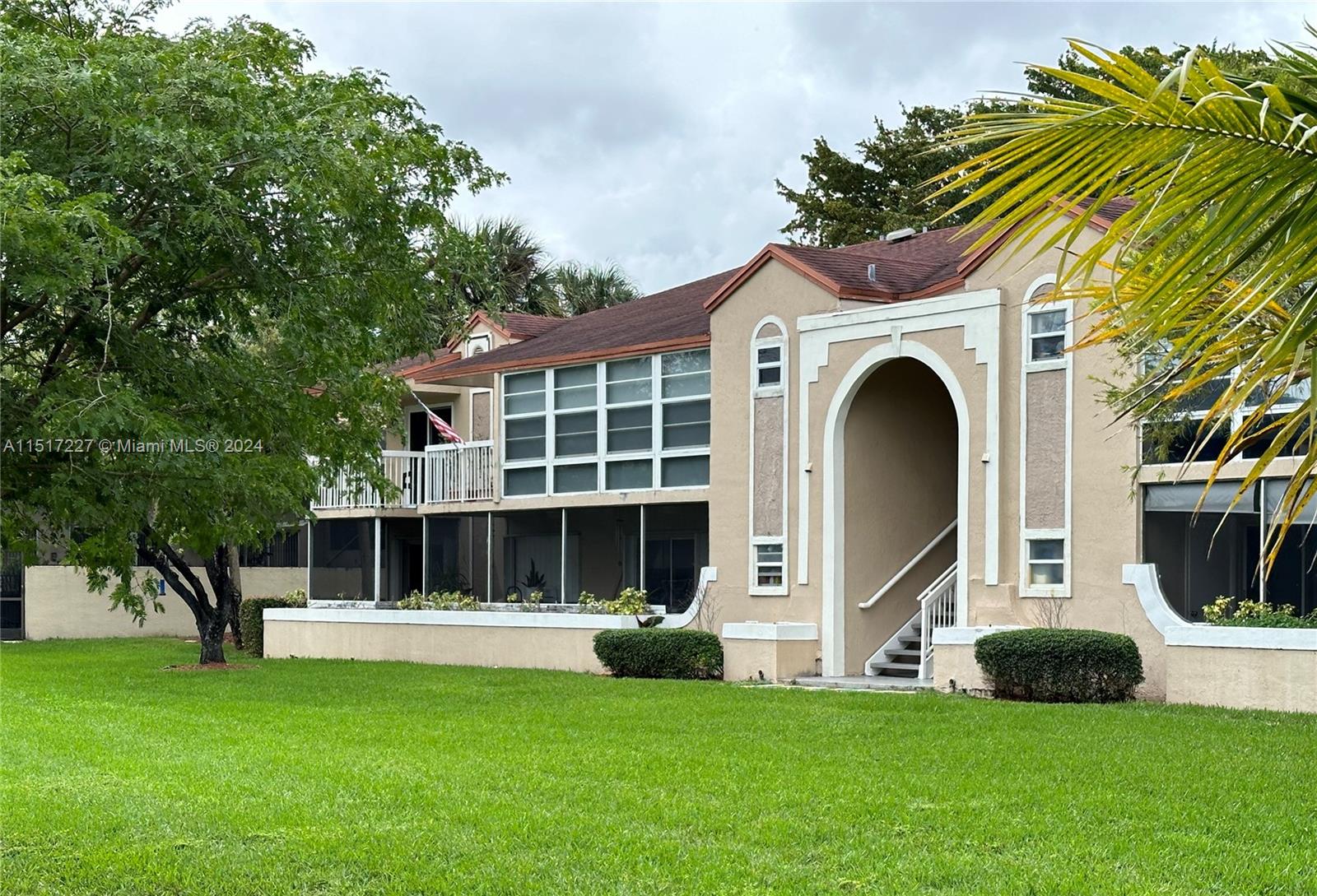 Yard viewed from unit