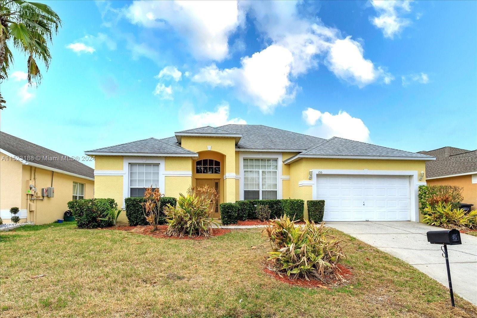 135 Langham, Davenport, FL 33897, 5 Bedrooms Bedrooms, ,3 BathroomsBathrooms,Residential,For Sale,Langham,A11523188