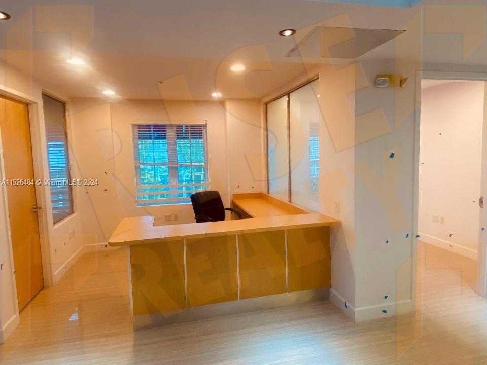 small Reception Desk for Medical Offices