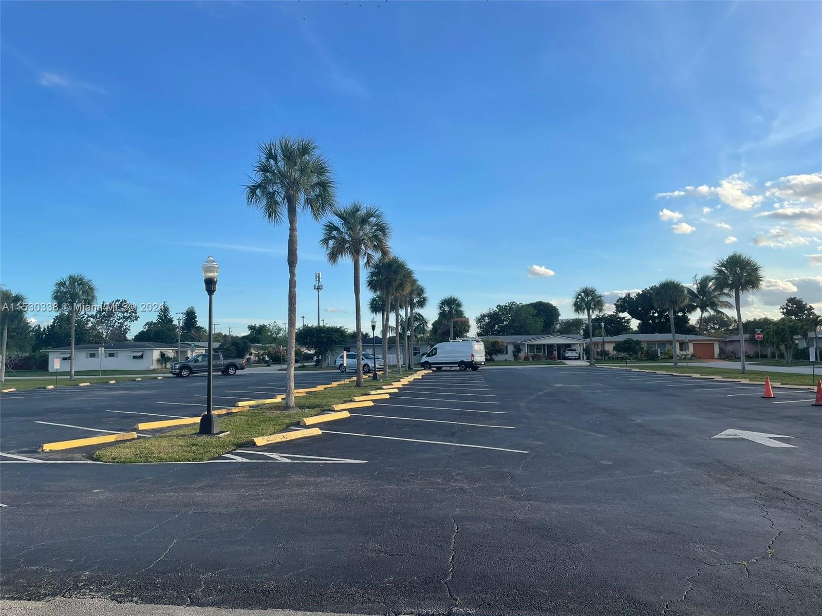 Community Pool Parking