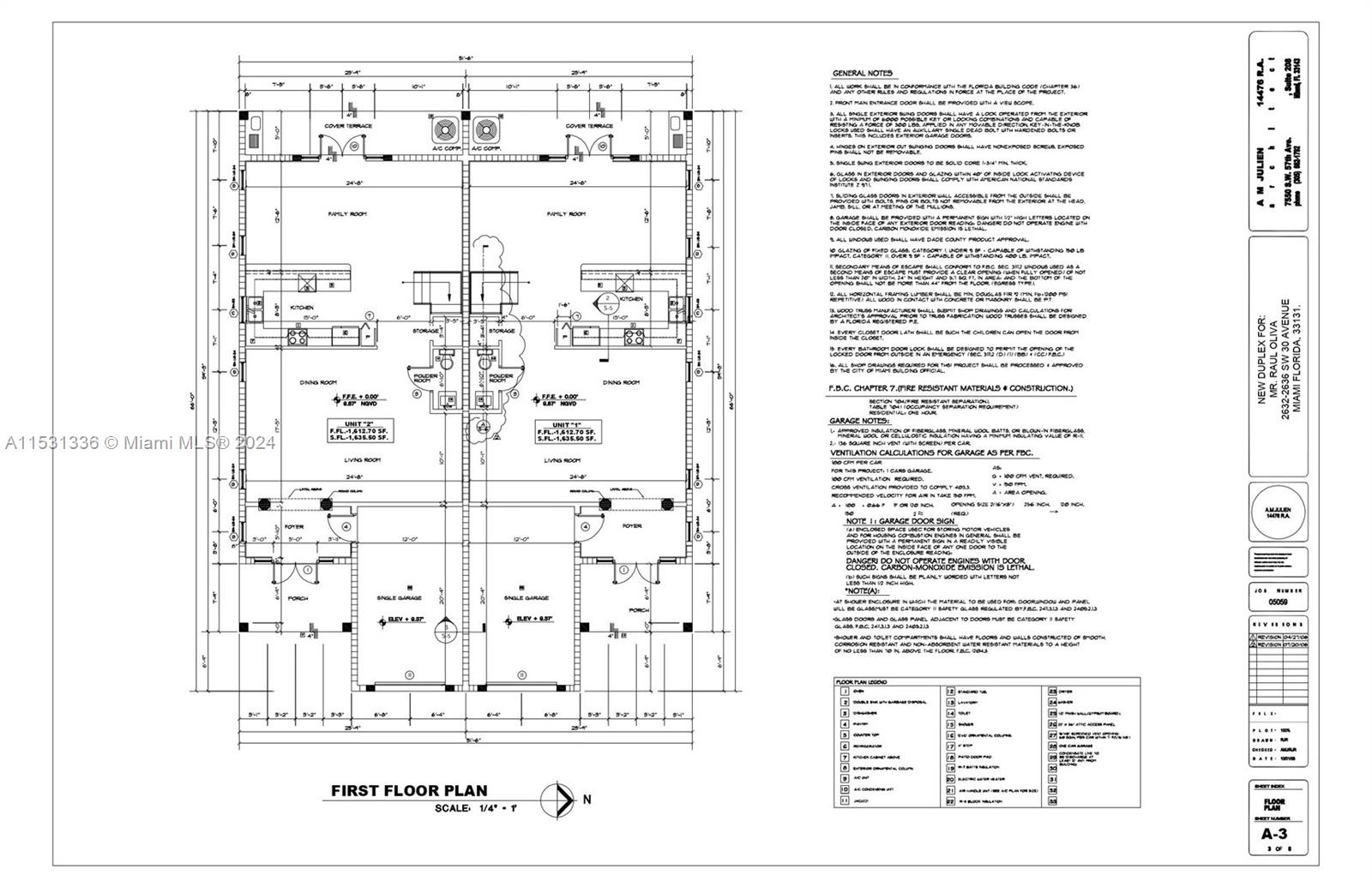 1st floor plan