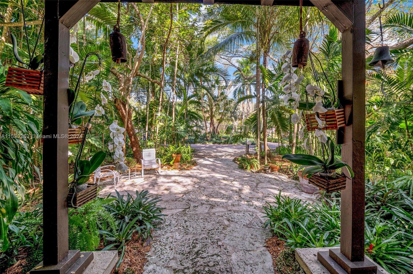 View from  the front door.