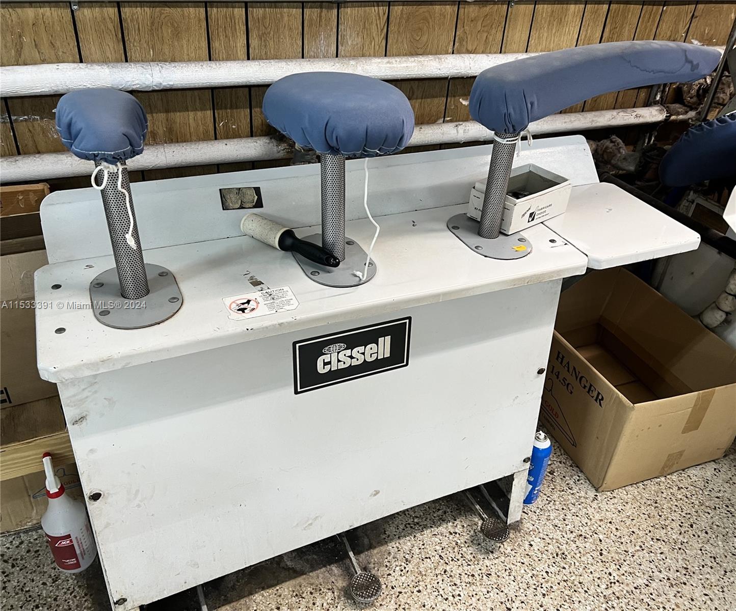 Cissell Steam Press