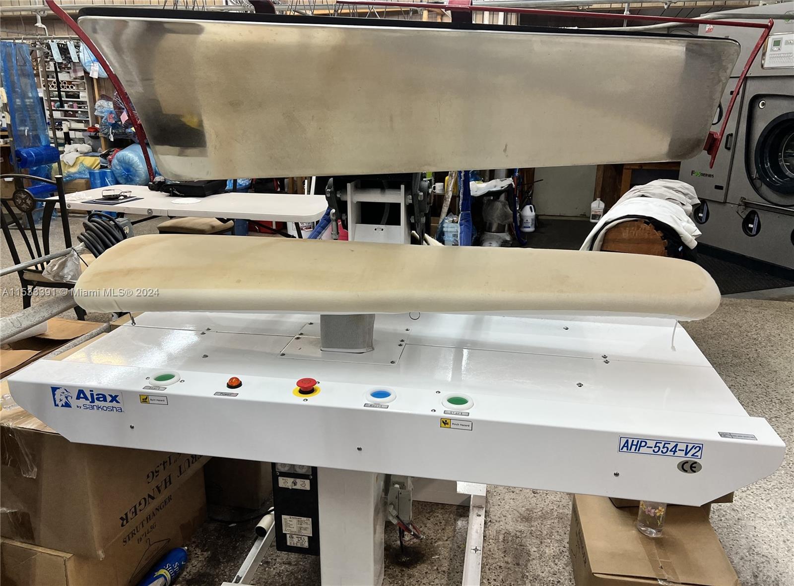 Ajax pants steam press