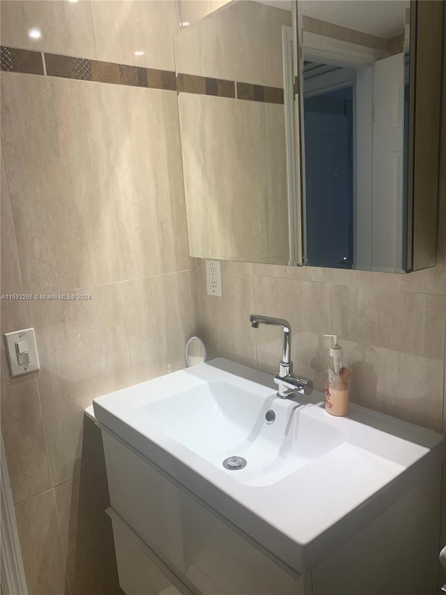 NEW VANITY, DESIGNER TILES