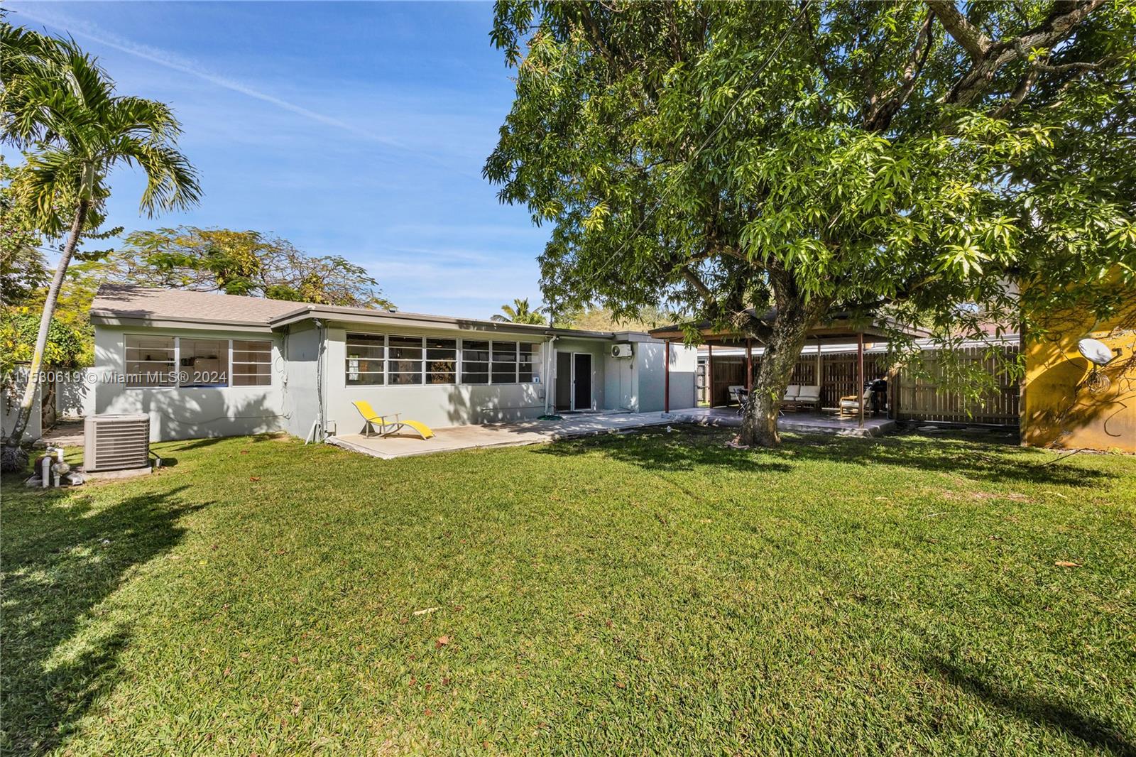 Backyard, Gazebo and Detached Guest Quarters.