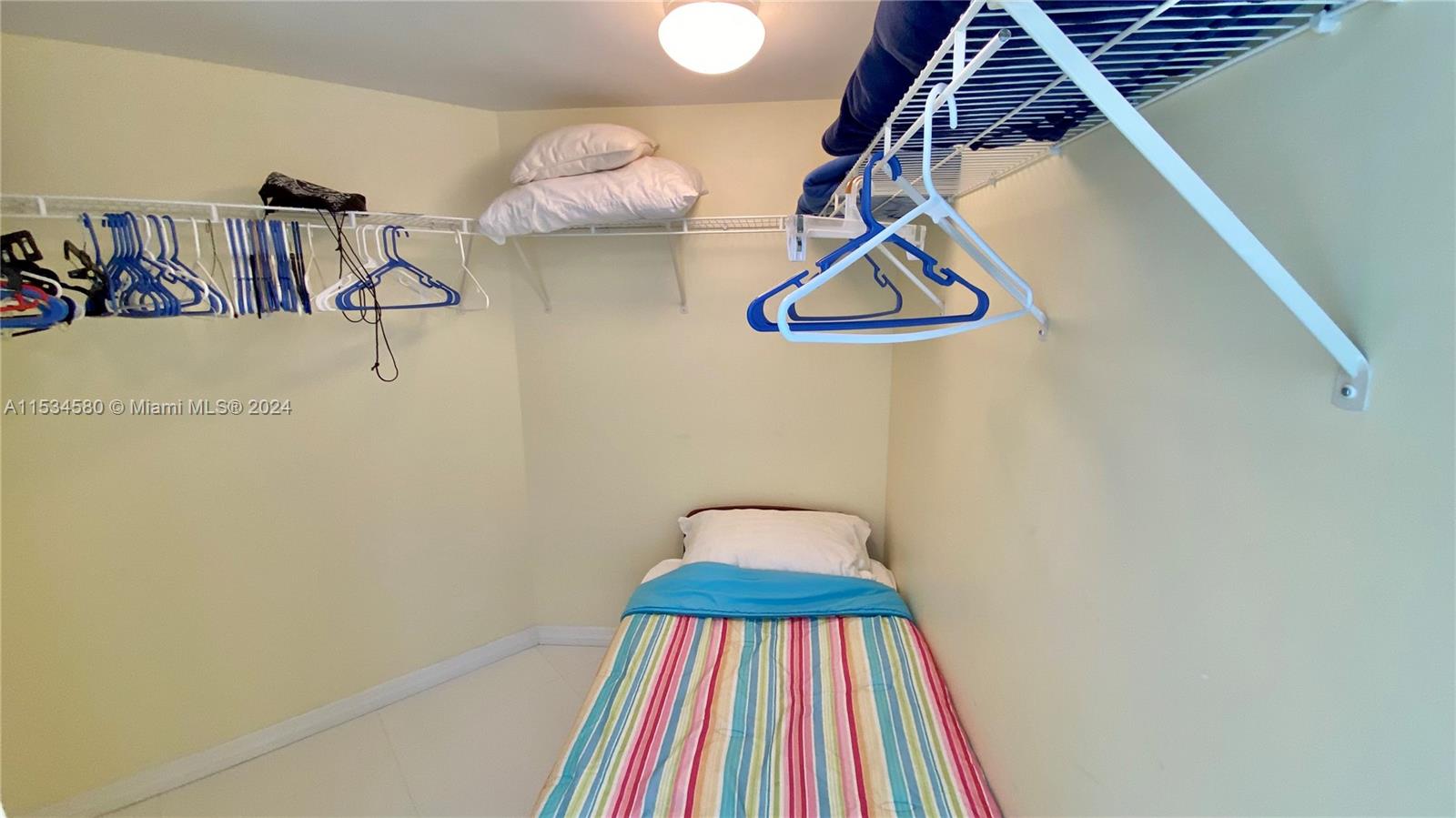 Second Bedroom Walking Closet
