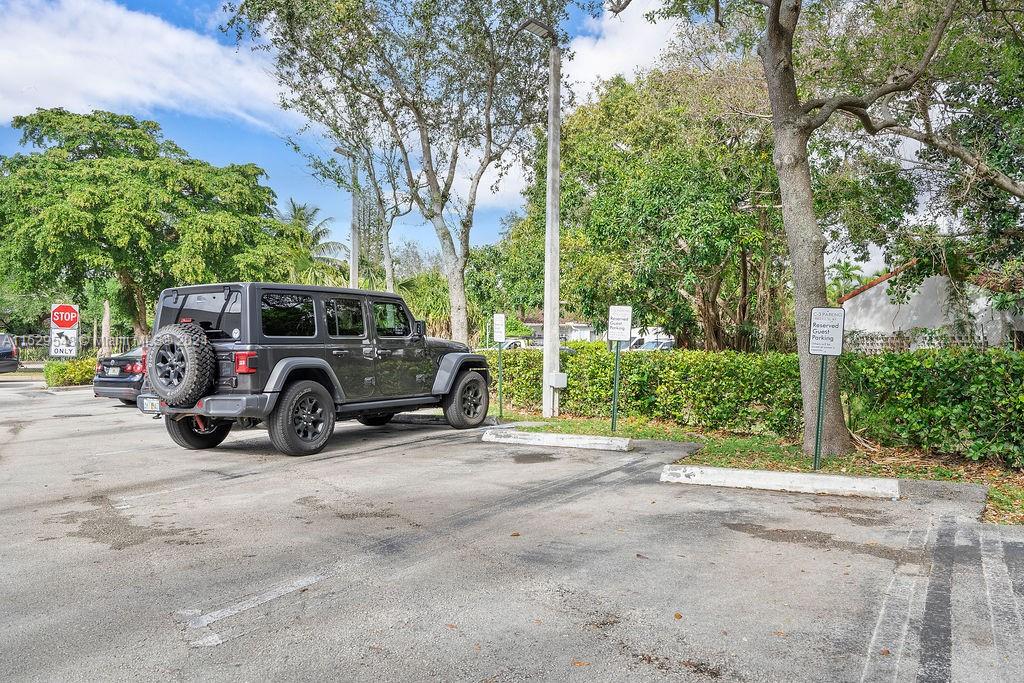 10 parking spaces