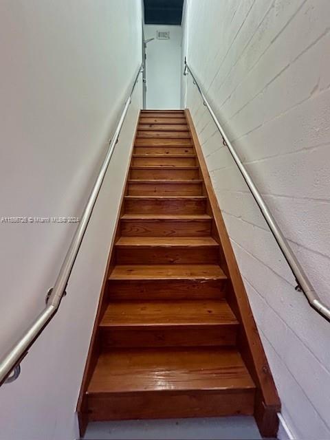 Staircase to entry