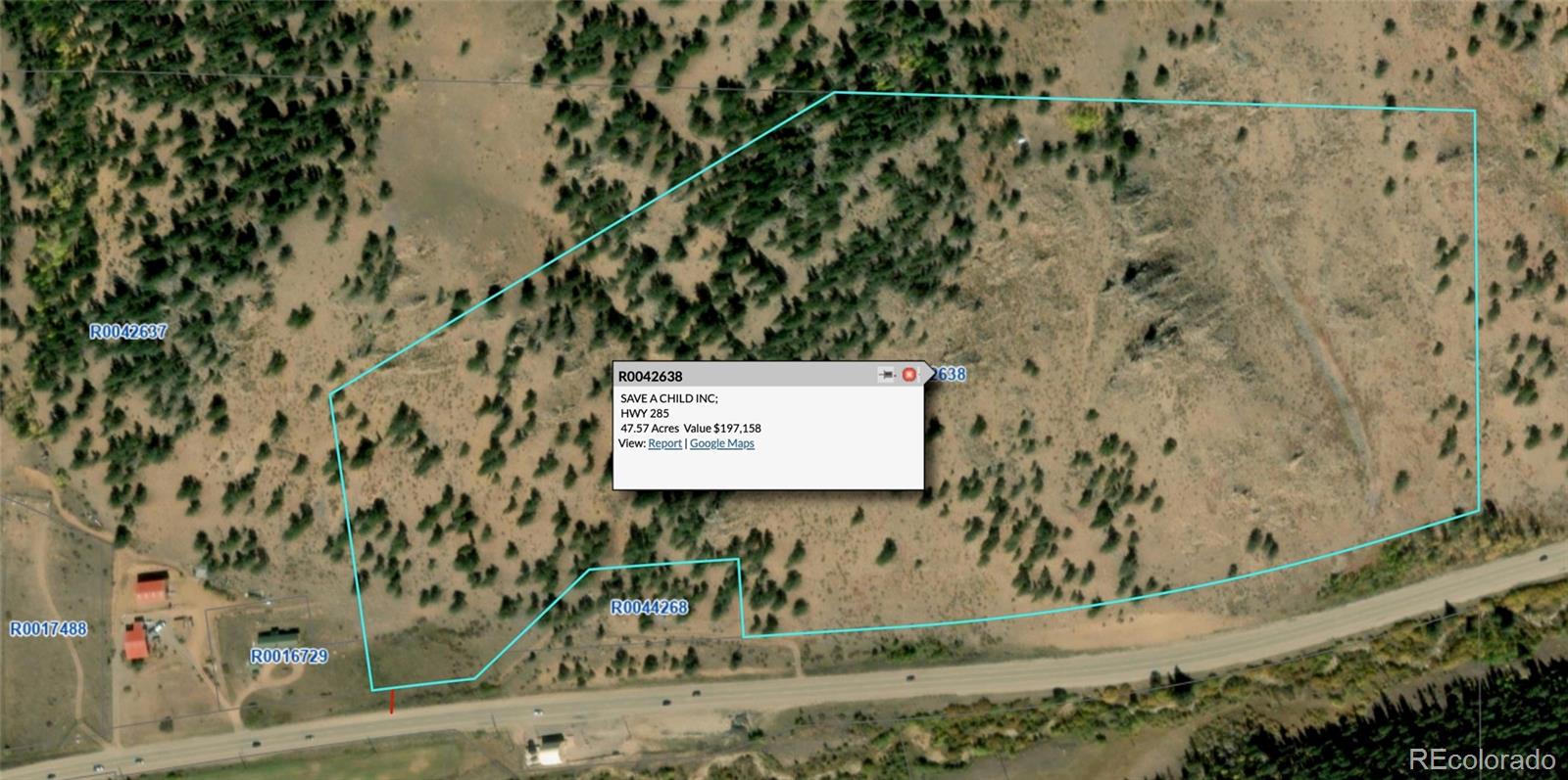 Hwy 285, Bailey, CO 80421, ,Land,For Sale,Hwy 285,REC6681598