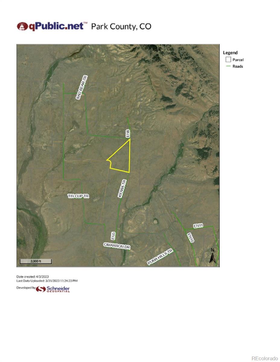 1401 Kiowa Trail, Hartsel, CO 80449, ,Land,For Sale,Kiowa,REC6868055