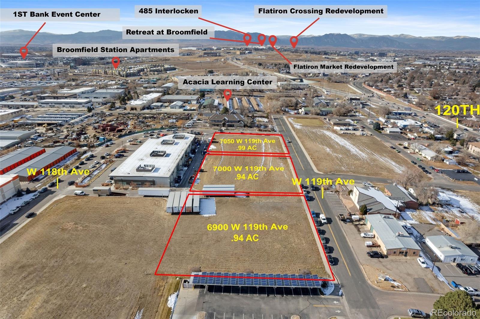 7000 W 119th Avenue, Broomfield, CO 80020, ,Land,For Sale,119th,REC3135689