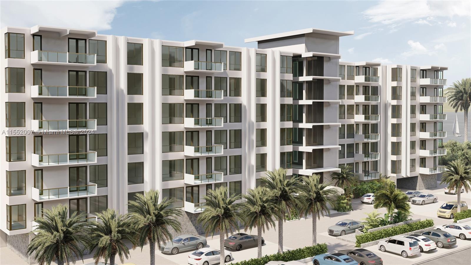 Rendering of future glass-balconies