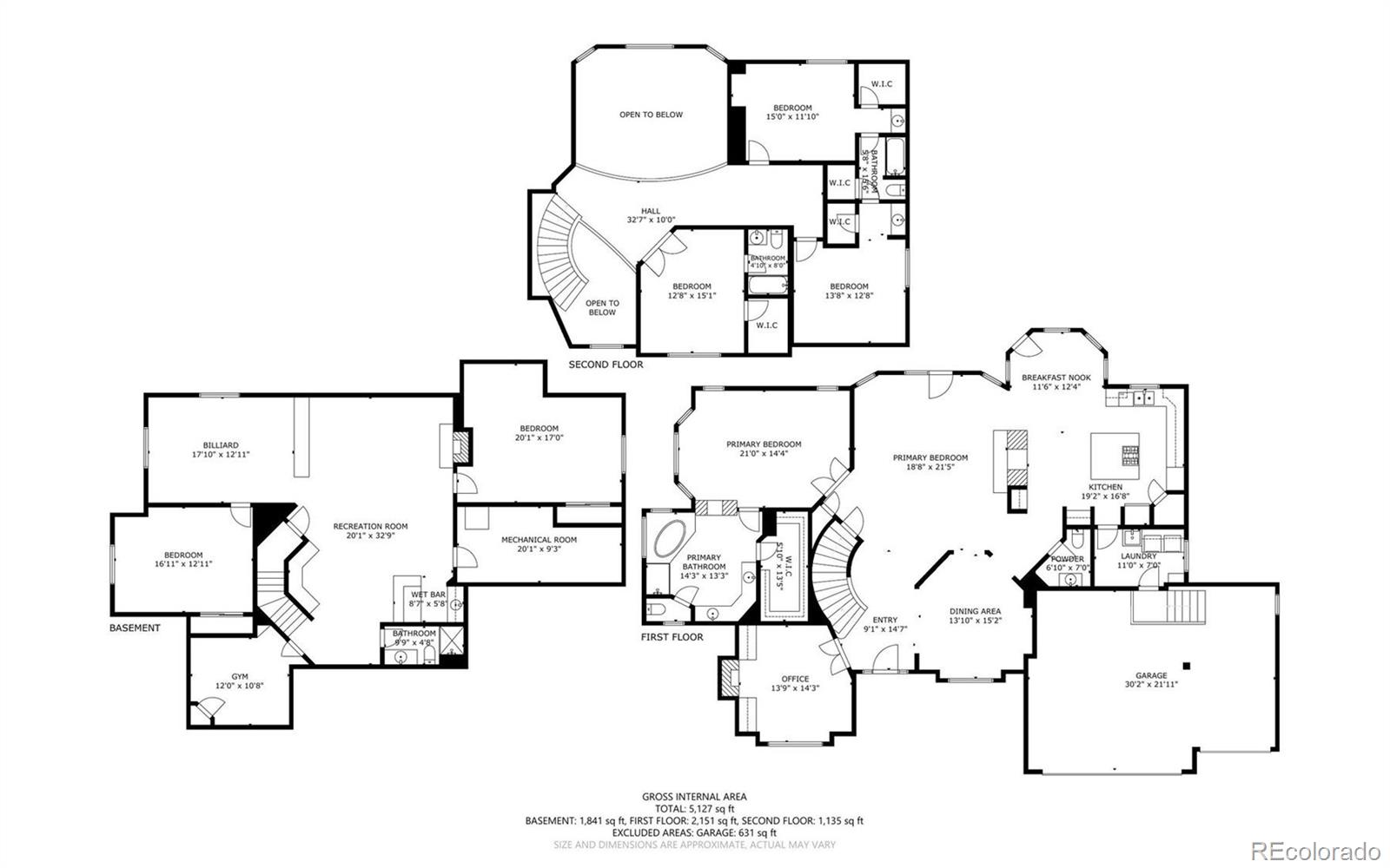 583 Silver Oak Grove, Colorado Springs, CO 80906, 6 Bedrooms Bedrooms, ,5 BathroomsBathrooms,Residential,For Sale,Silver Oak,REC5427832