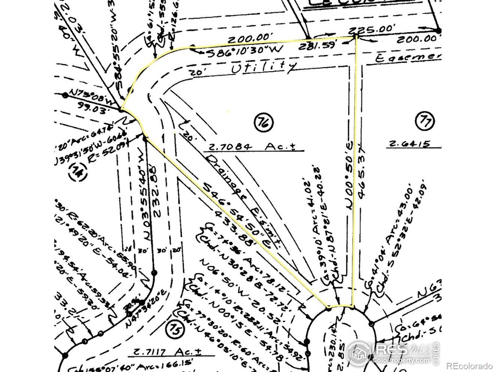 0 Le Conte Drive, Livermore, CO 80536 Real Estate