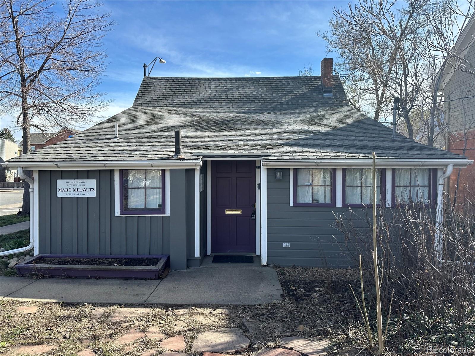 1733 Canyon Boulevard, Boulder, CO 80302, ,Commercial,For Sale,Law Office Marc Milavitz,Canyon,REC7316687