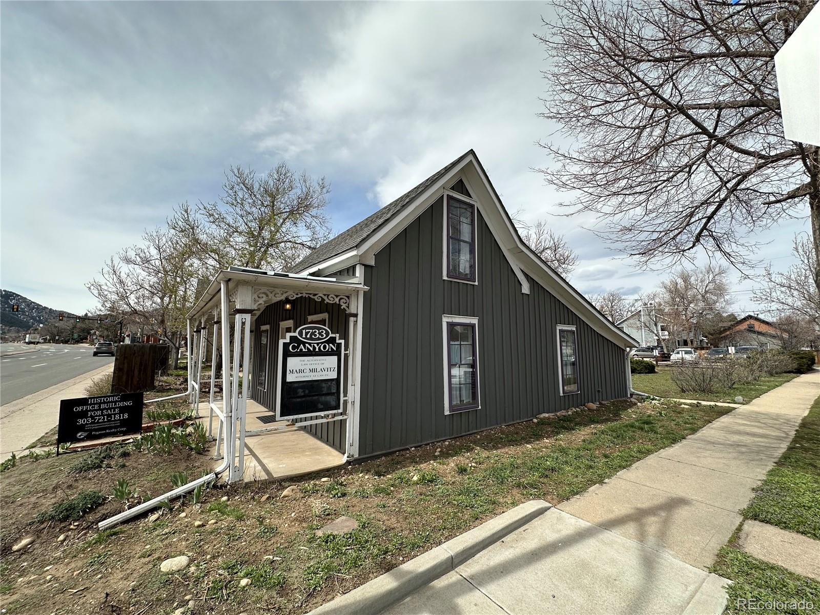 1733 Canyon Boulevard, Boulder, CO 80302, ,Commercial,For Sale,Law Office Marc Milavitz,Canyon,REC7316687