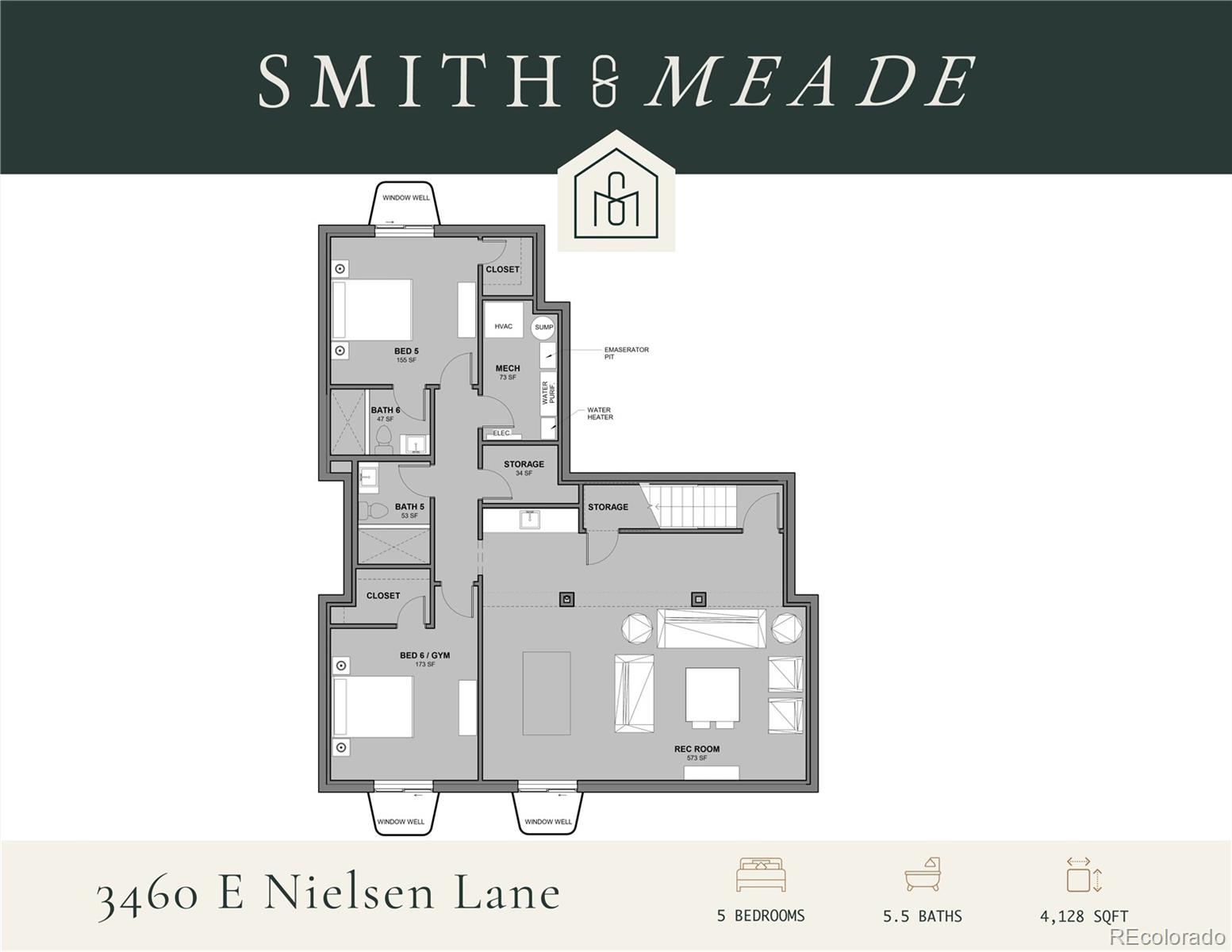 3460 E Nielsen Lane, Denver, CO 80210, 5 Bedrooms Bedrooms, ,6 BathroomsBathrooms,Residential,For Sale,Nielsen,REC8686085