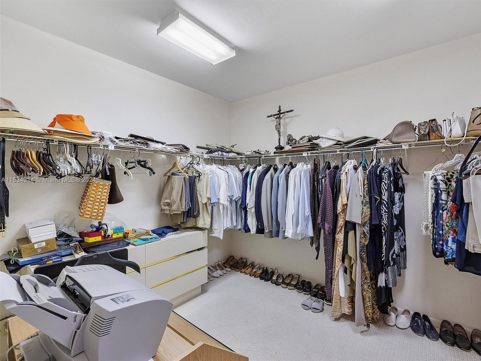 2 huge Master bedroom walk in closets