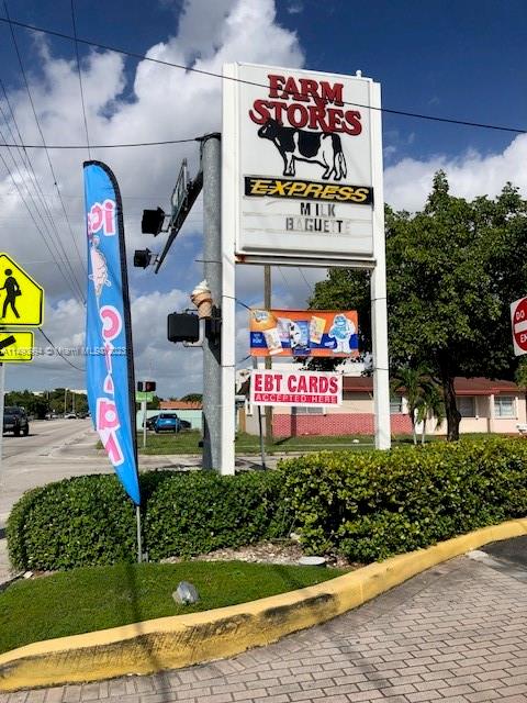 Street side (Main street & Residential)