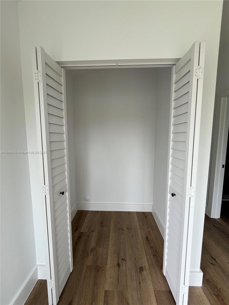 Master bedroom walk-in closet