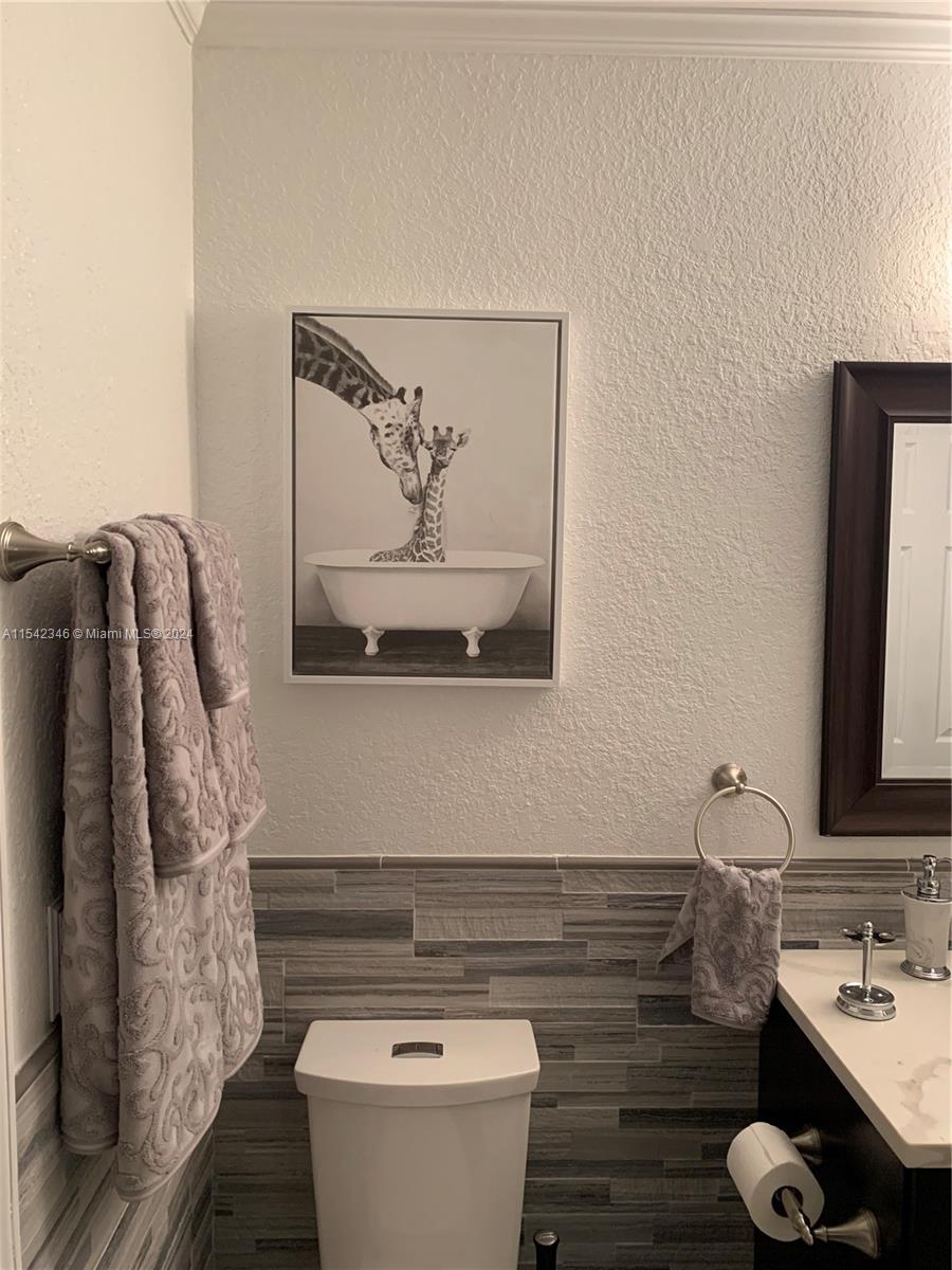 Secondary bathroom