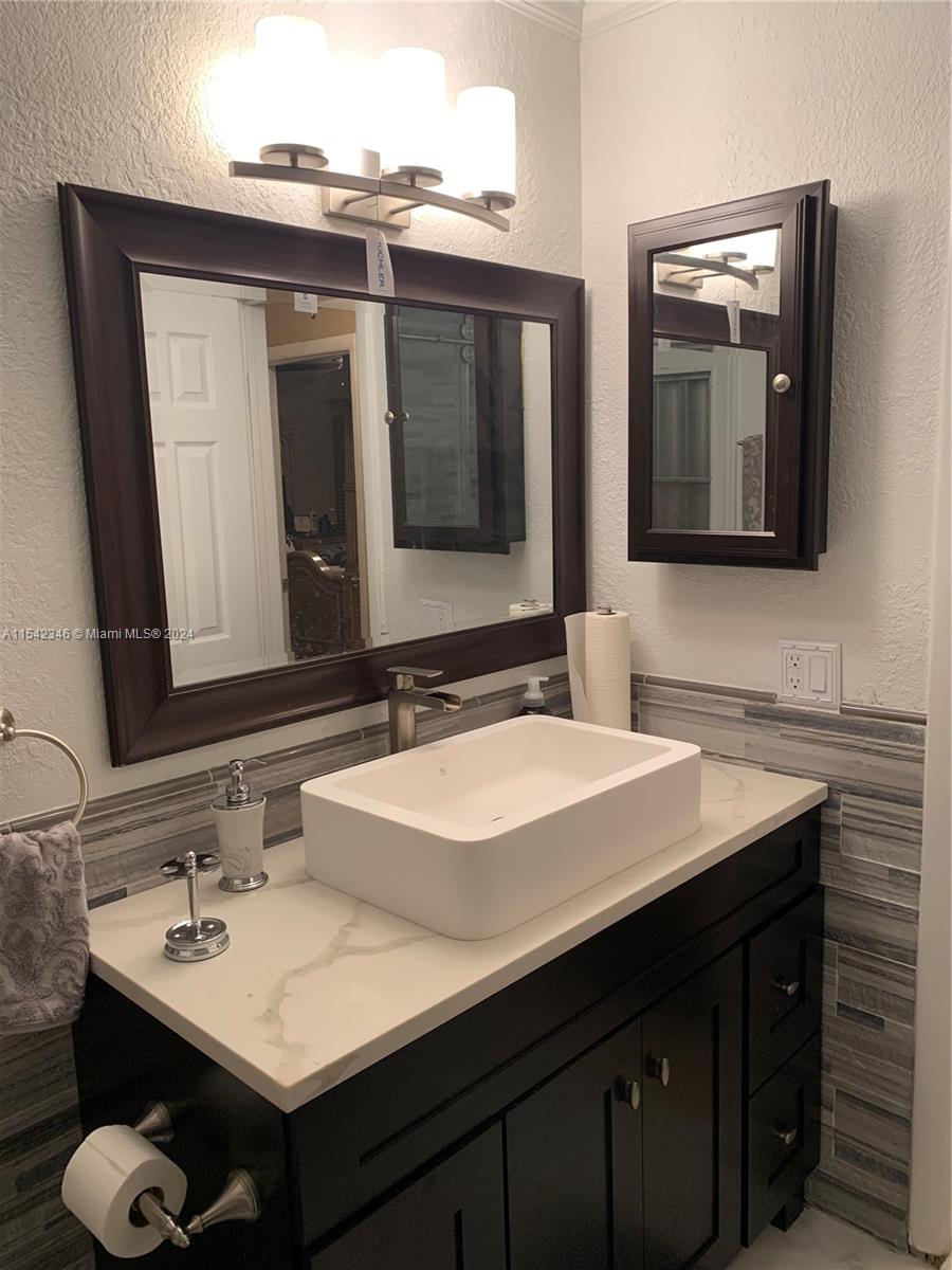 Secondary bathroom