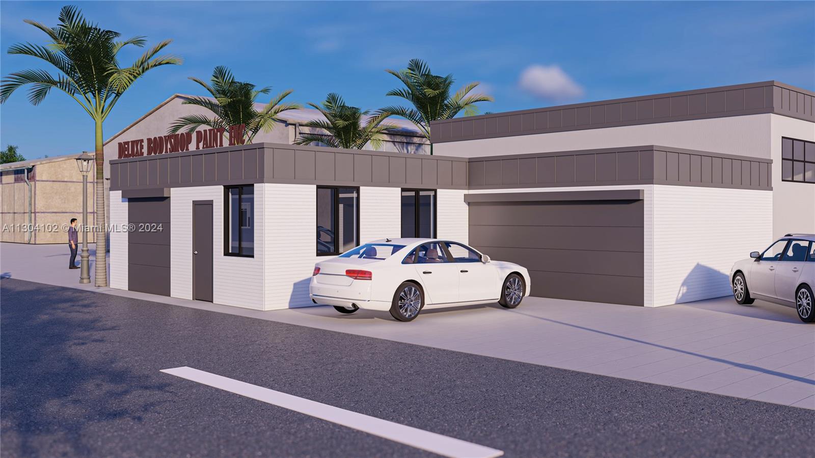Front of Structure
