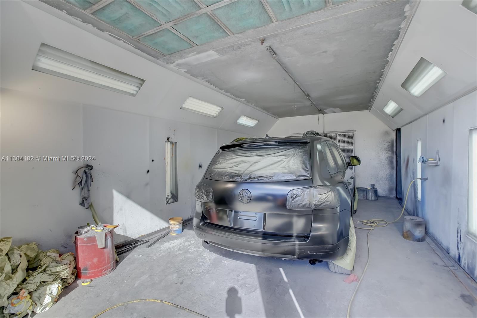Paint booth