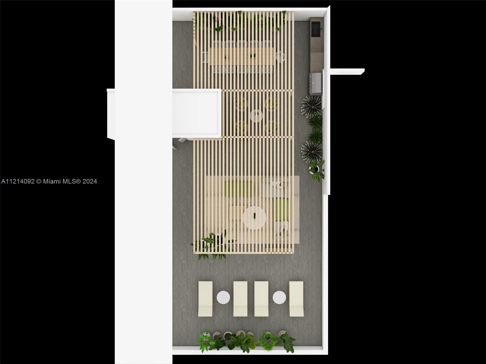 Aerial shoot for pergola TBD