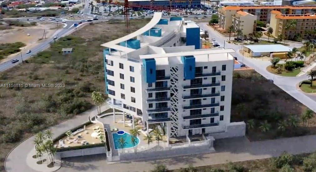 6 floors of luxury 5 units per floor Atlantic 360 residences Arubaimpecable finishes