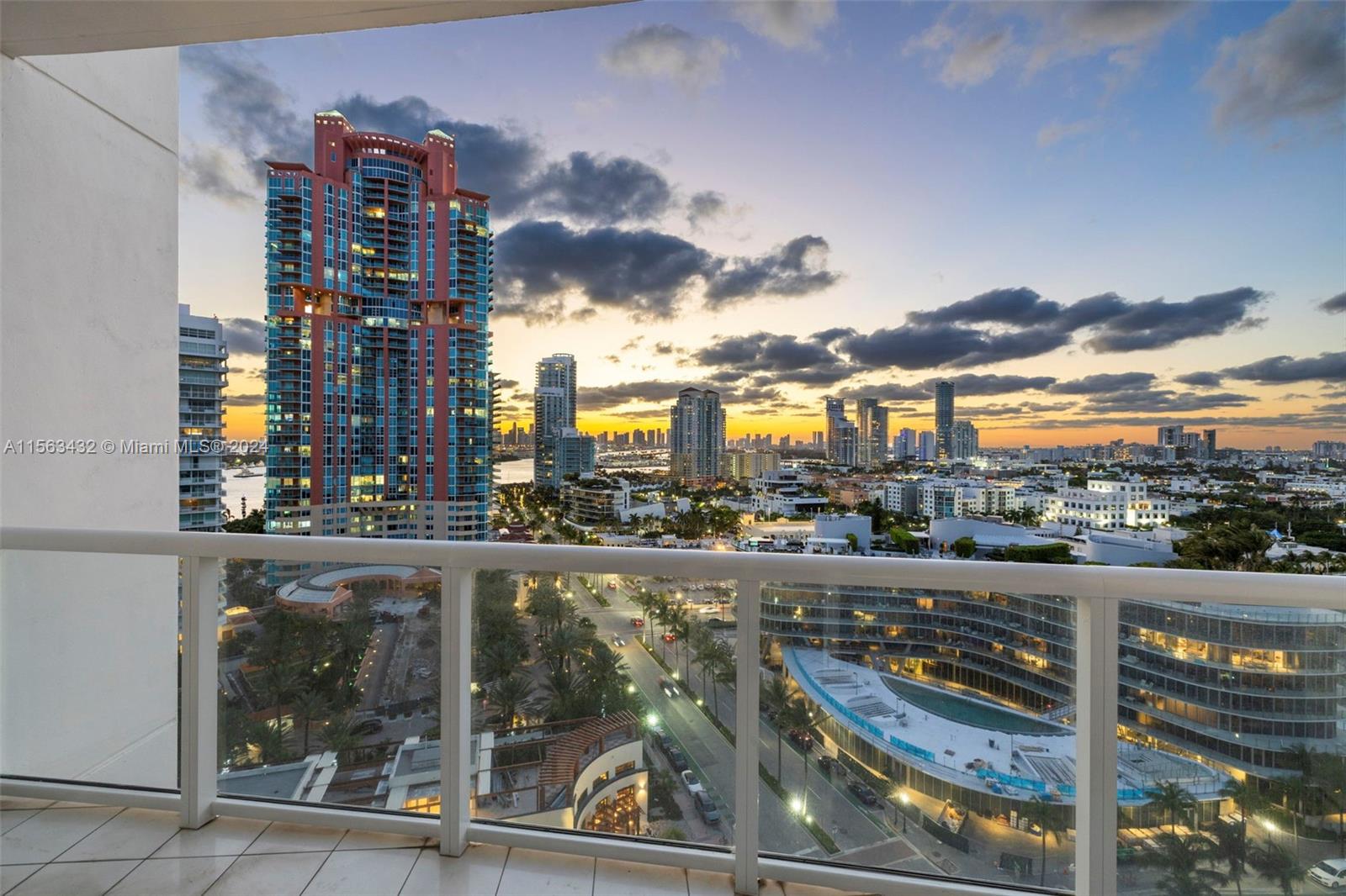 Terrace #3 sunset view