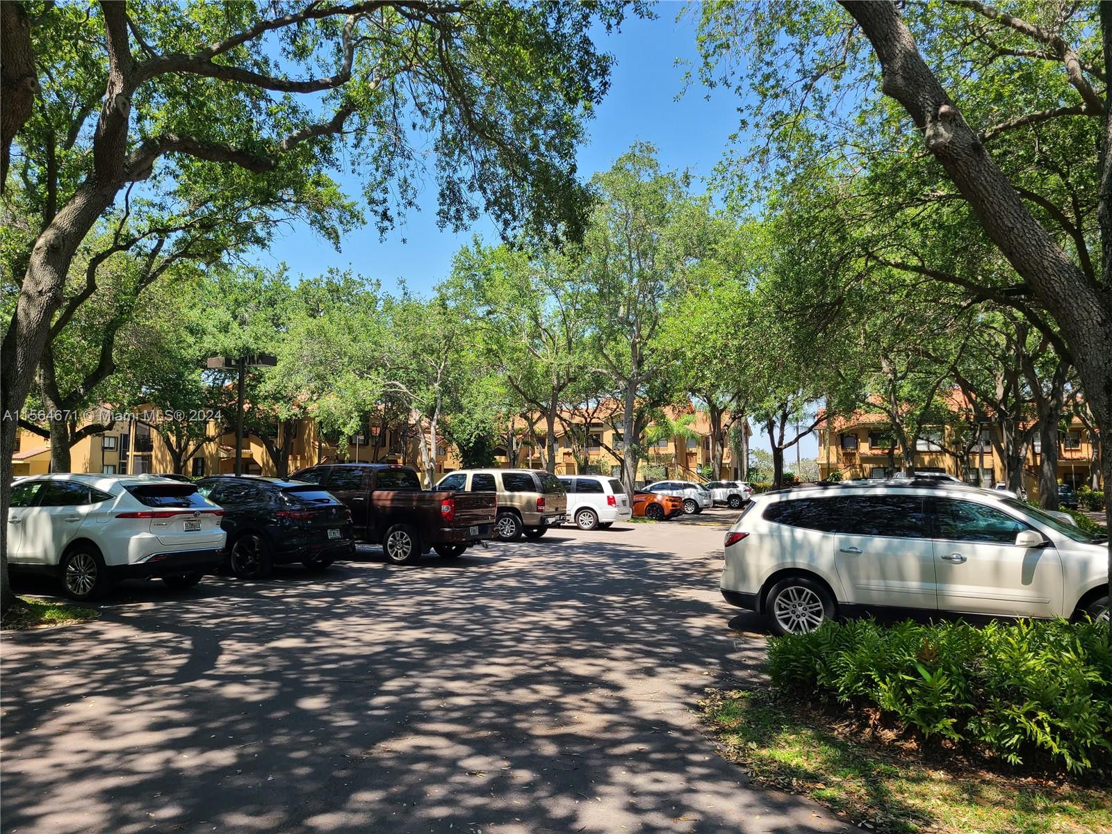 ONE OF THE PARKING AREAS