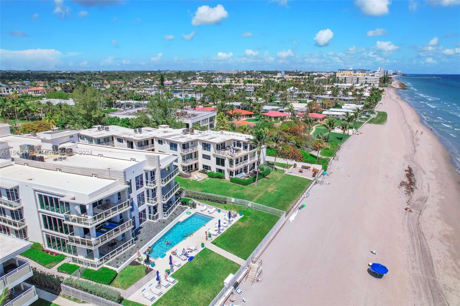 Sister Building with beach access