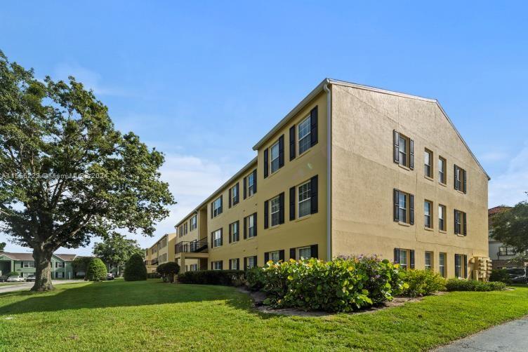 Right side of building