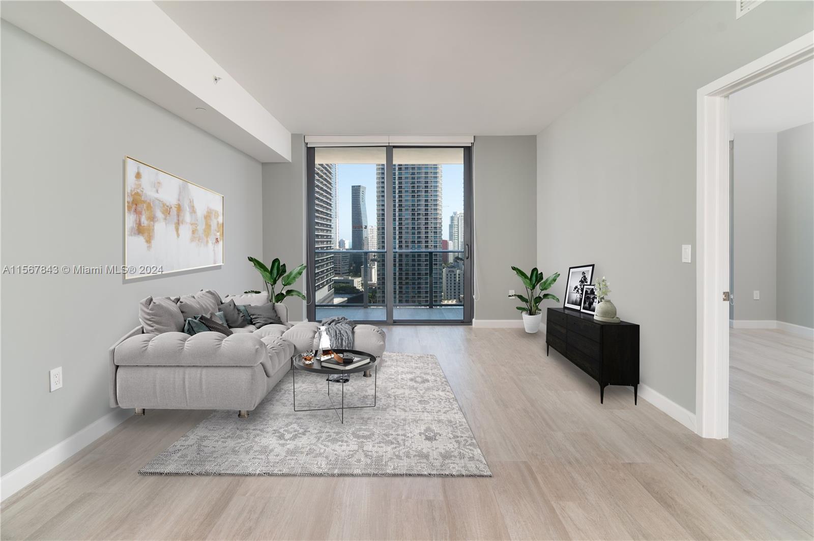 Decorated Living Room