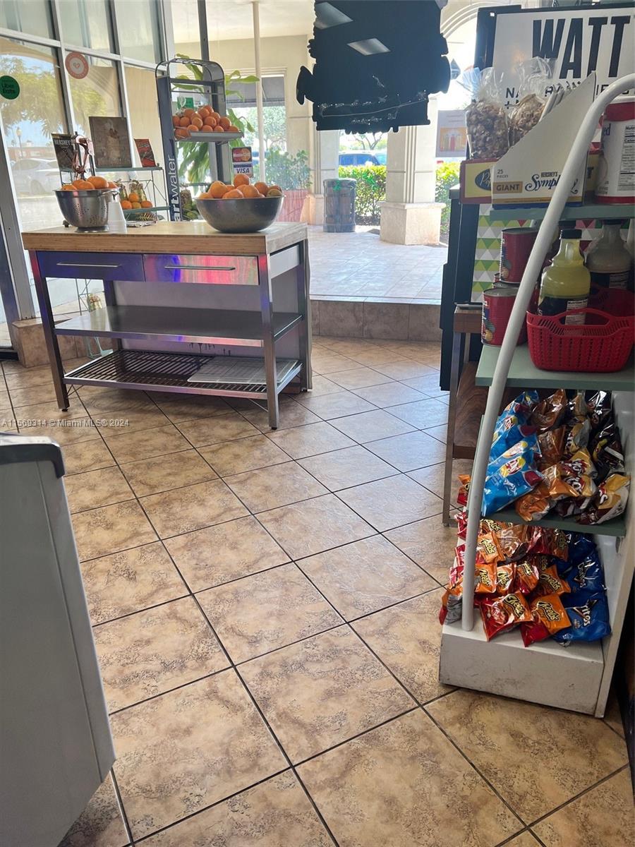 Front of store