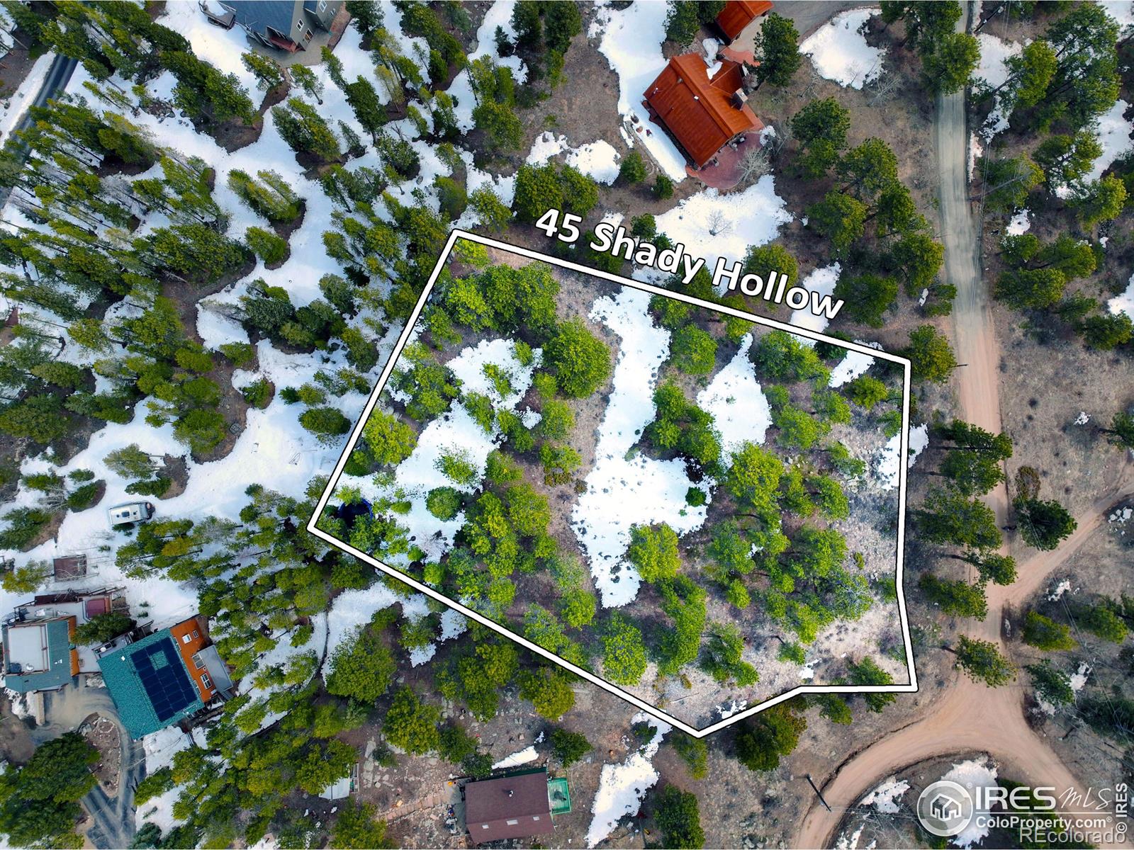 45 Shady Hollow Hollow, Nederland, CO 80466, ,Land,For Sale,Shady Hollow,RECIR1007613