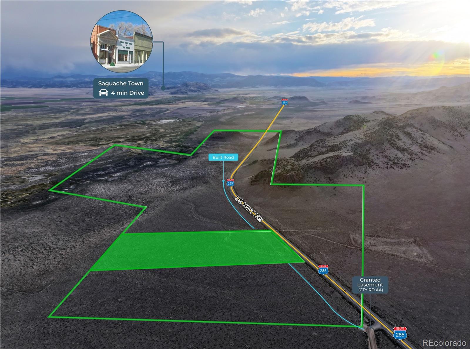 002 285 Highway, Saguache, CO 81149, ,Land,For Sale,285,REC7506760