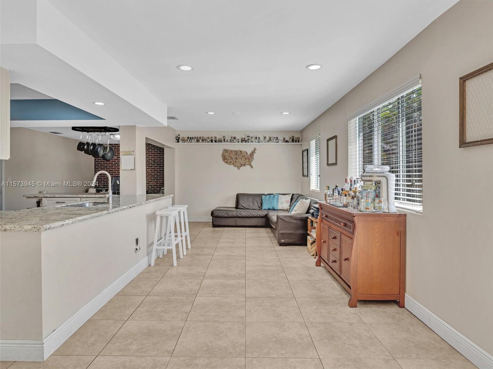 Versatile family room