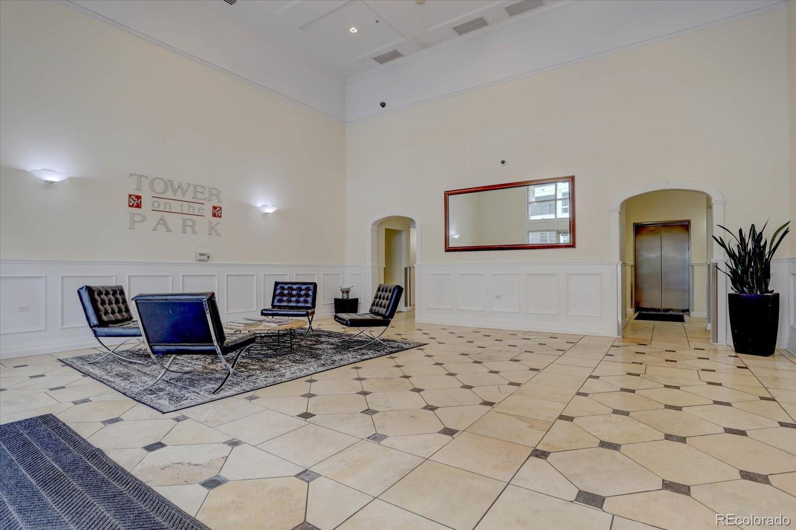 1950 Logan Street #706, Denver, CO 80203, 1 Bedroom Bedrooms, ,2 BathroomsBathrooms,Residential,For Sale,Tower on the Park,Logan,REC5763594