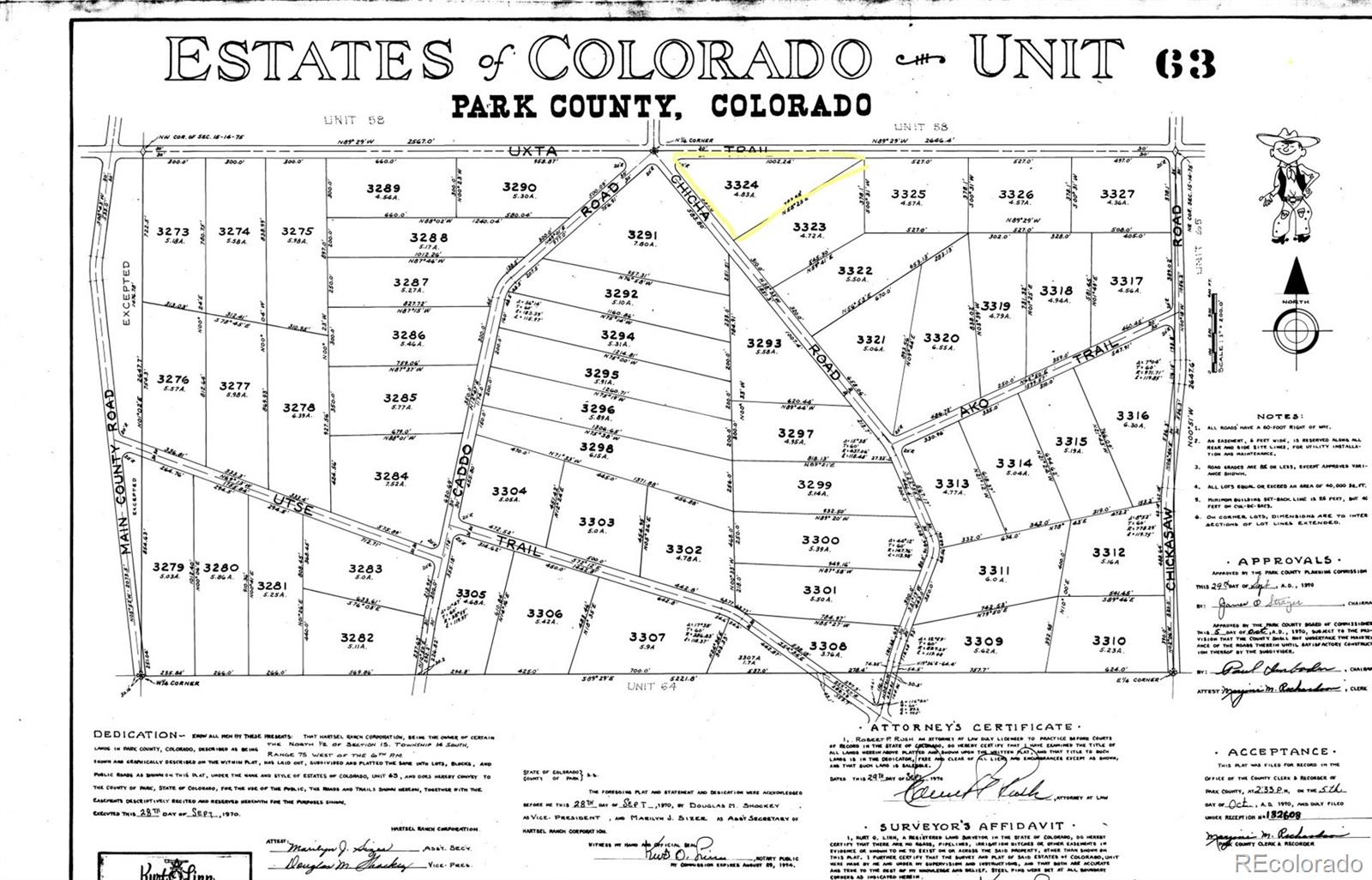 2975 Caddo Road, Hartsel, CO 80449, ,Land,For Sale,Caddo,REC5148816