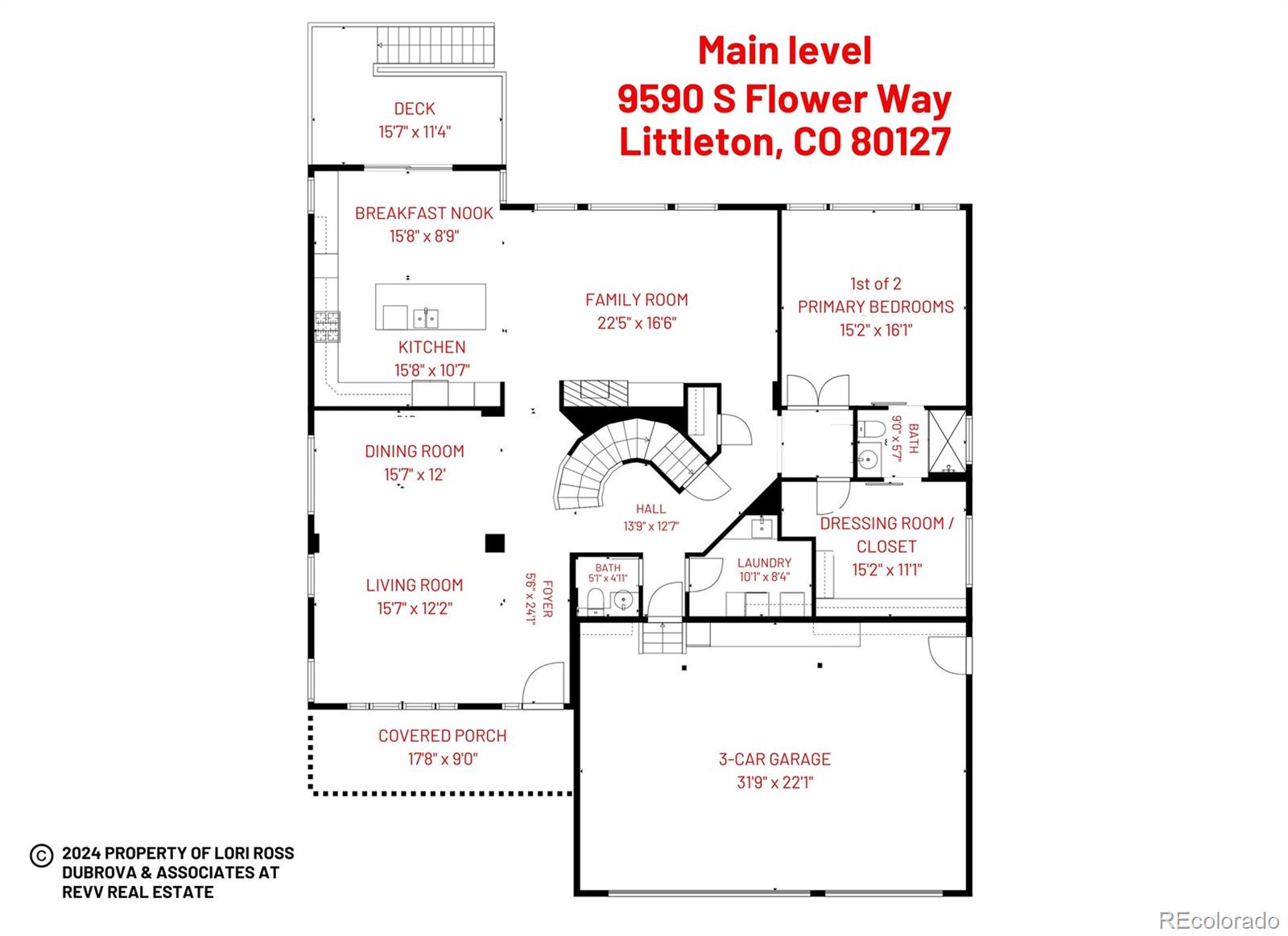 9590 S Flower Way, Littleton, CO 80127, 6 Bedrooms Bedrooms, ,7 BathroomsBathrooms,Residential,For Sale,Flower,REC9612455