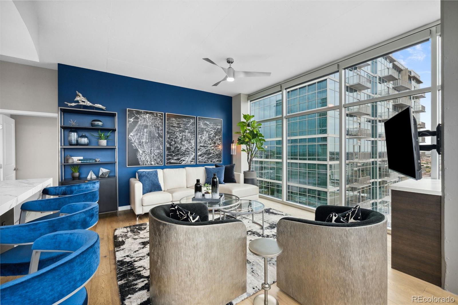 1700 Bassett Street #1901, Denver, CO 80202, 2 Bedrooms Bedrooms, ,2 BathroomsBathrooms,Residential,For Sale,Glass House,Bassett,REC7601356