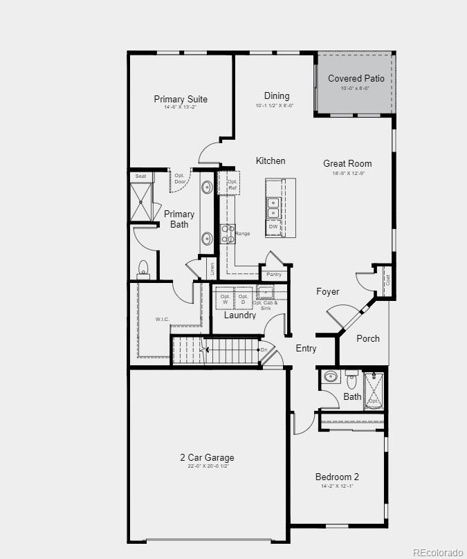 3468 Duquesne Way, Aurora, CO 80019, 2 Bedrooms Bedrooms, ,2 BathroomsBathrooms,Residential,For Sale,Landmark Collection,Duquesne,REC8601689