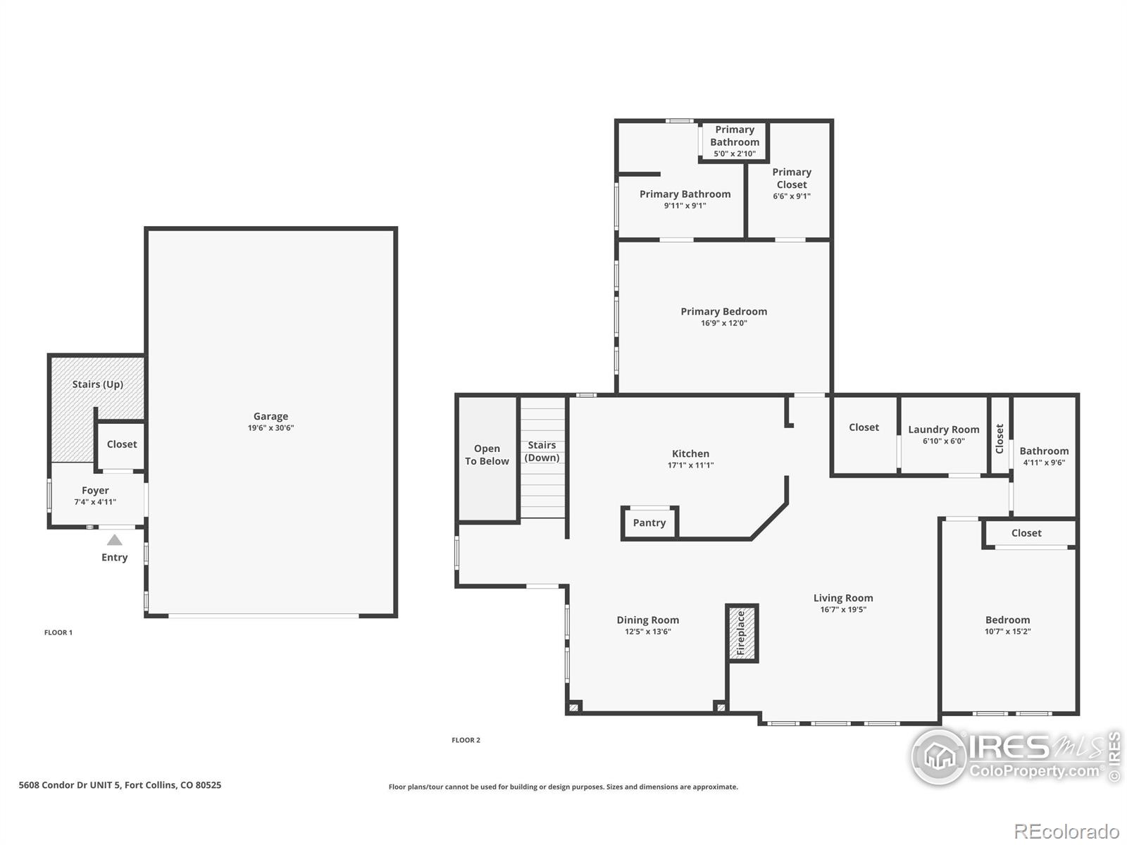 5608 Condor Drive #5, Fort Collins, CO 80525, 2 Bedrooms Bedrooms, ,2 BathroomsBathrooms,Residential,For Sale,Condor,RECIR1017960