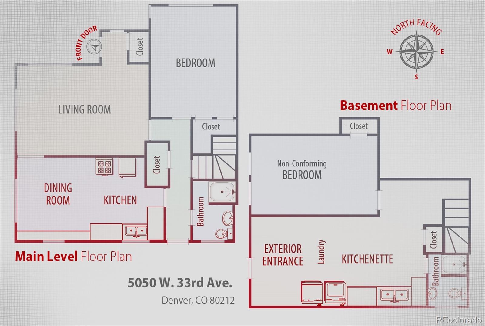 5050 & 5040 33rd Avenue, Denver, CO 80212, 3 Bedrooms Bedrooms, ,3 BathroomsBathrooms,Income,For Sale,33rd,REC9139182