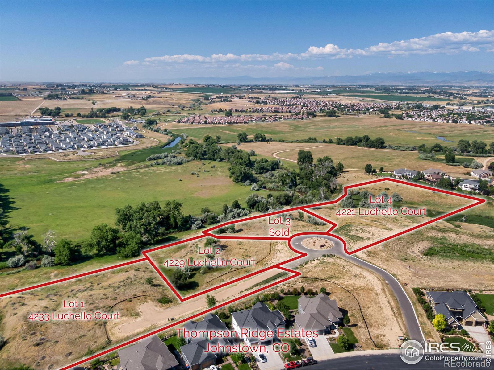 4229 Luchello Court, Johnstown, CO 80534, ,Land,For Sale,Luchello,RECIR1019355