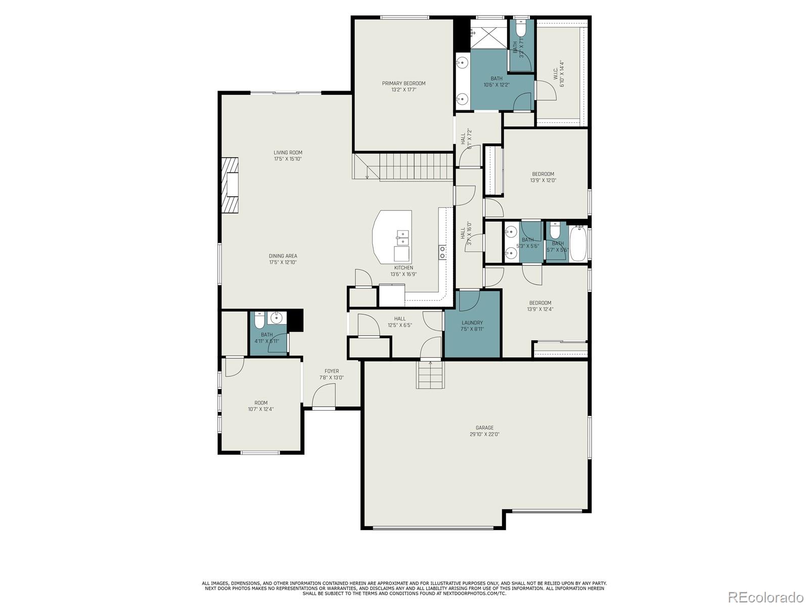 6561 Queensburg Court, Aurora, CO 80016, 3 Bedrooms Bedrooms, ,3 BathroomsBathrooms,Residential,For Sale,Queensburg,REC6118044