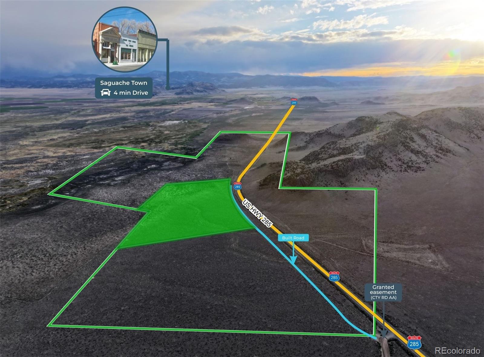 005 285 Highway, Saguache, CO 81149, ,Land,For Sale,285 Highway,REC8430577